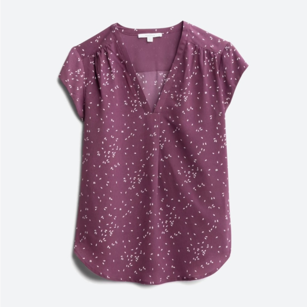 Lillian V Neck Blouse Size XXL